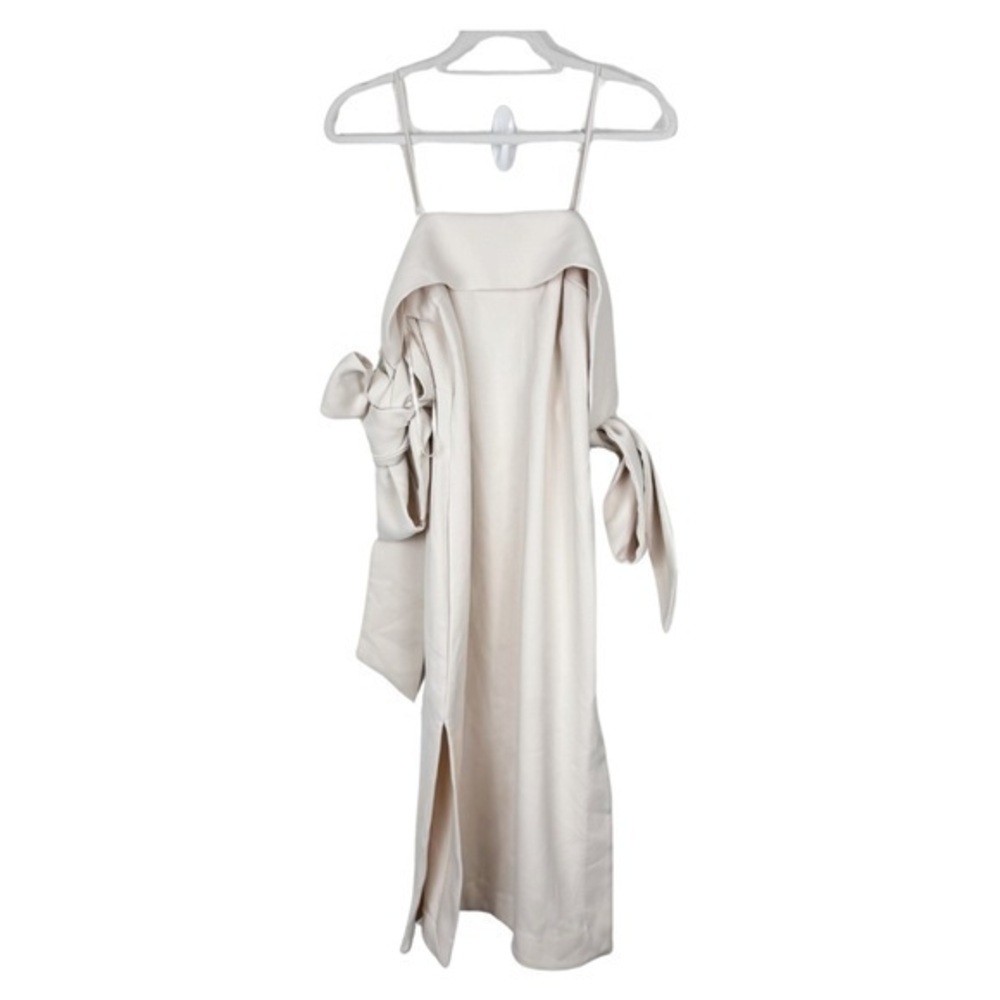 Elliatt Iris Crepe Slip Midi Dress in Powder Light Pink Size Small